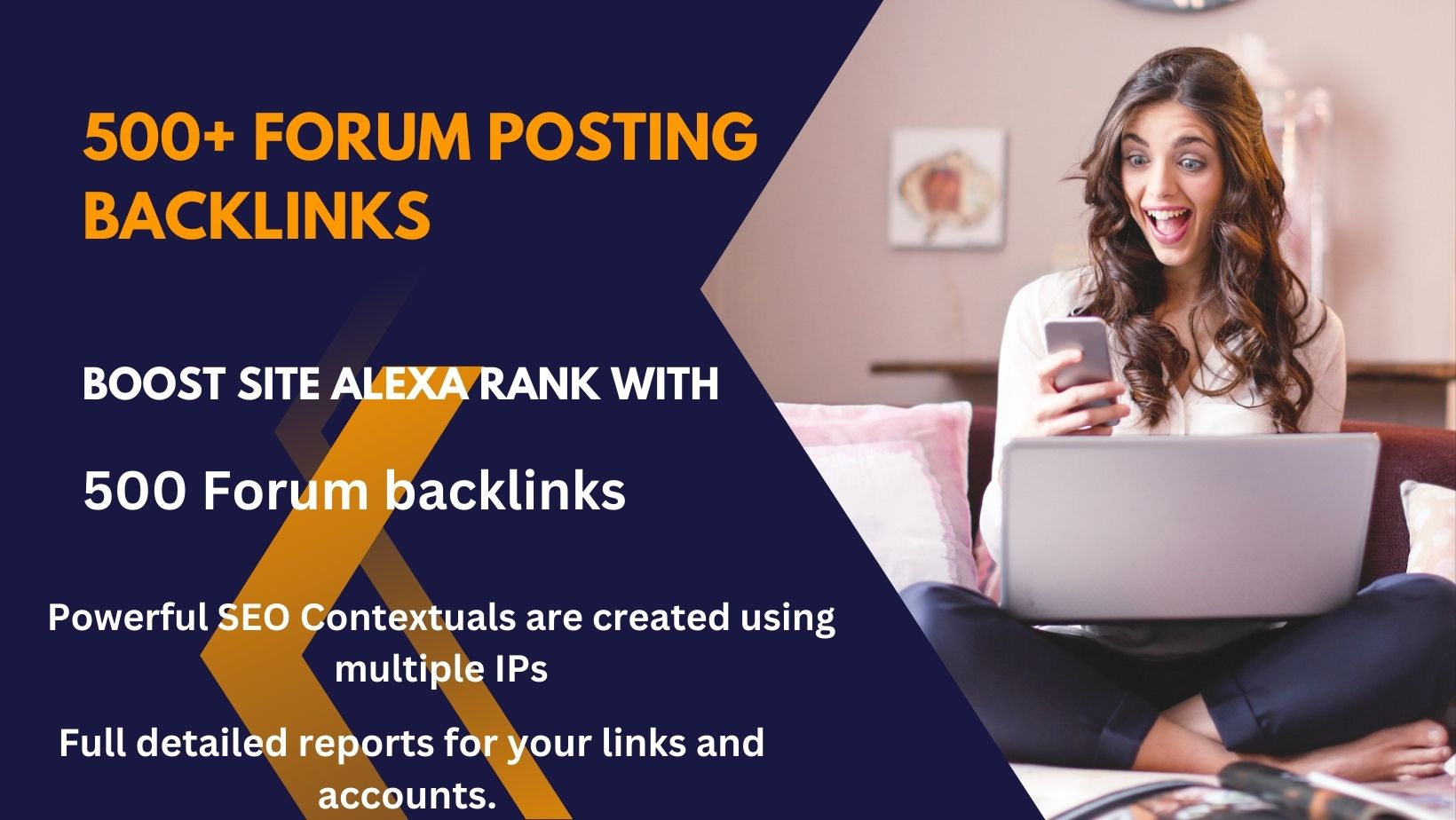 500 Forum backlinks with Boost Site Alexa Rank