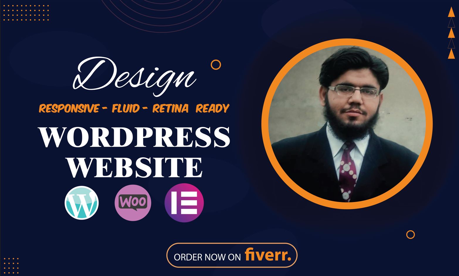 I will design professional WordPress Responsive Website using Elementor