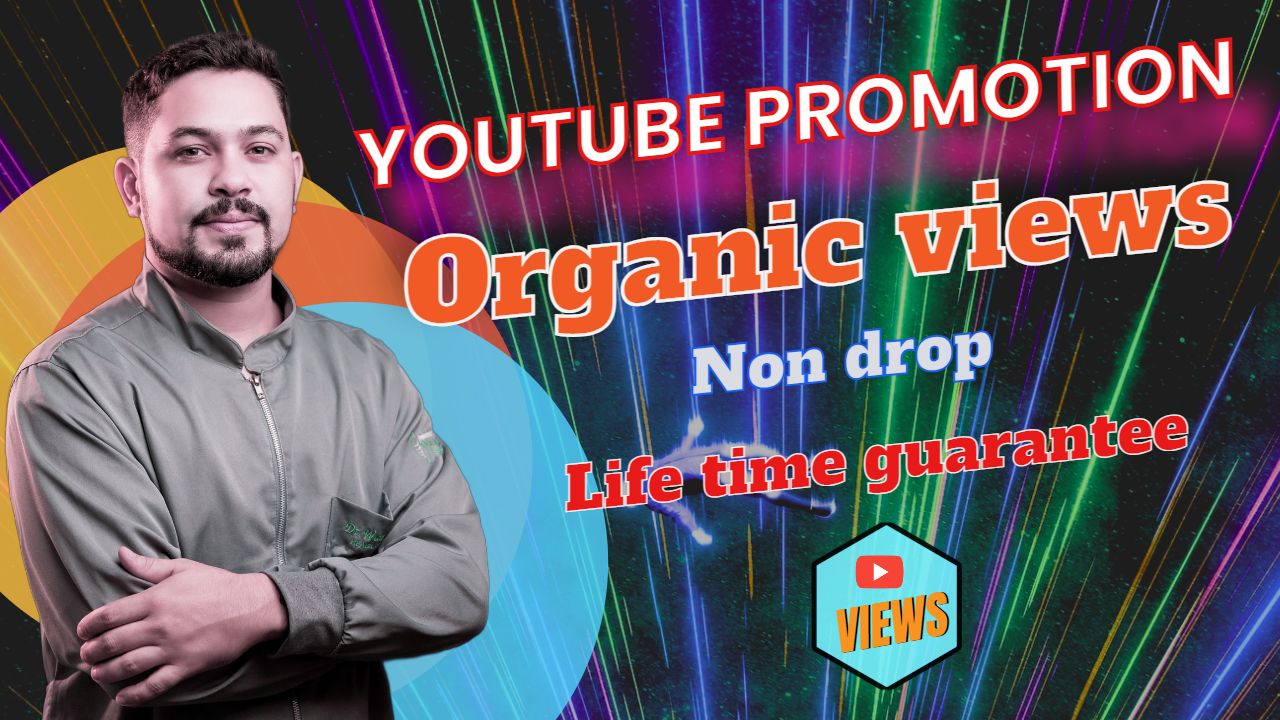 I will Provide You 1000 YouTube views Retention 15 Minutes with Lifetime Guaranteed