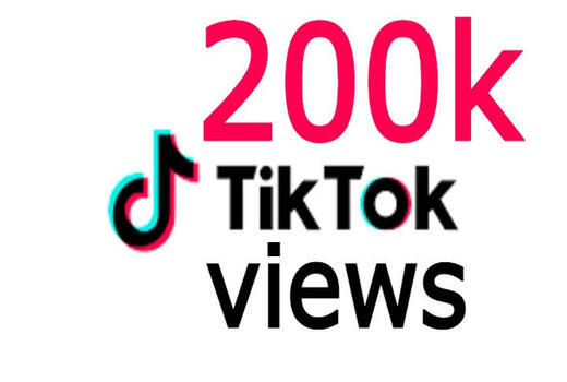I will add 200k TikTok Views & 500+ Likes .  Supper Fast & Lifetime Guaranteed.