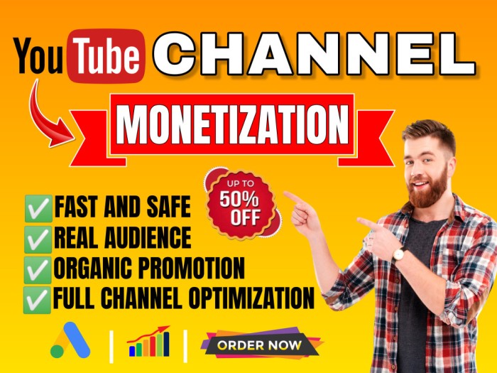I Will do super fast organic promotion for YouTube monetization