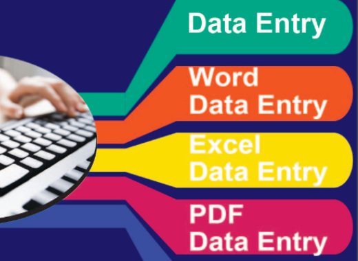 Data Entry, Article writing, Typing and Transcription