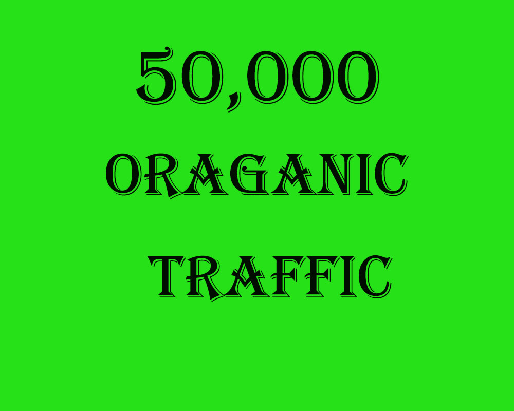 Targeted 50000 Organic Website Traffic
