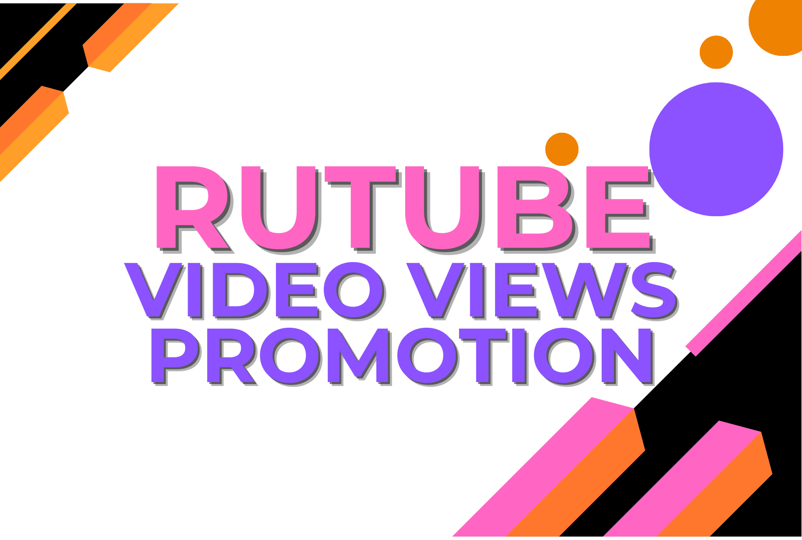 Add 1000 Views on Rutube video for promotion