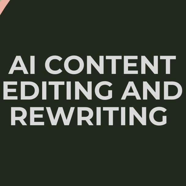 I will edit paraphrase and rewrite your ai written content