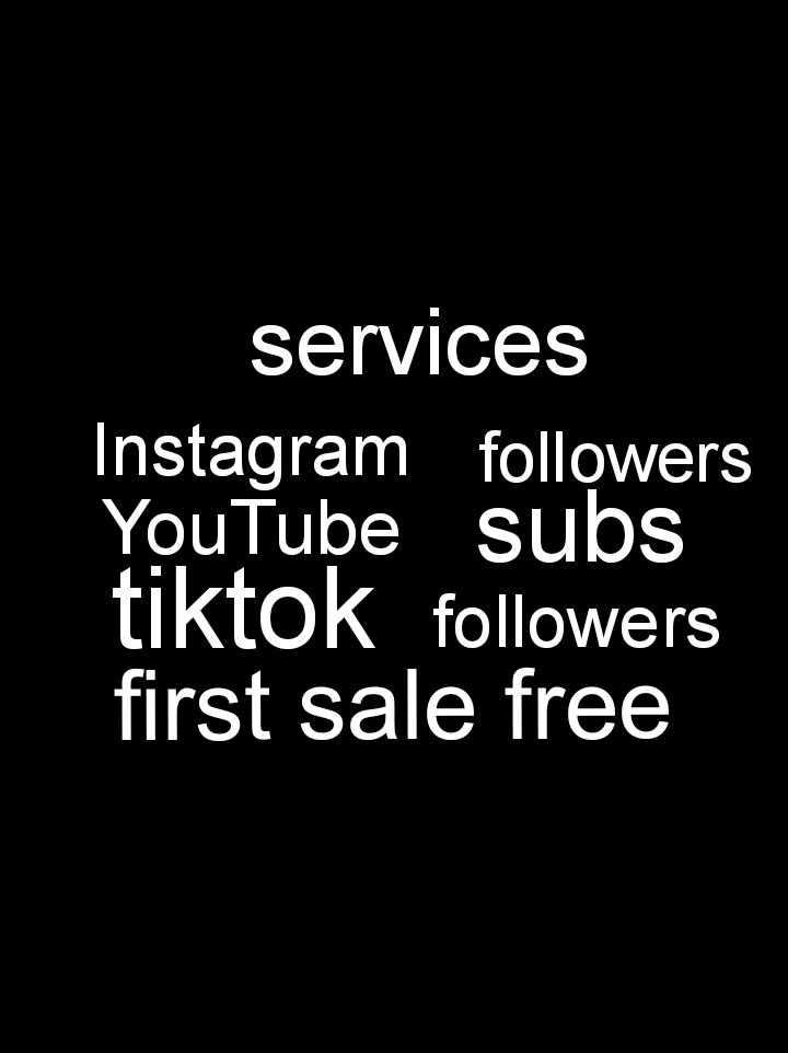 TikTok followers
Instagram followers
YouTube subs 
First sale free, and YouTube offer YouTube real subs and real followers of traffic source in cheap rate
