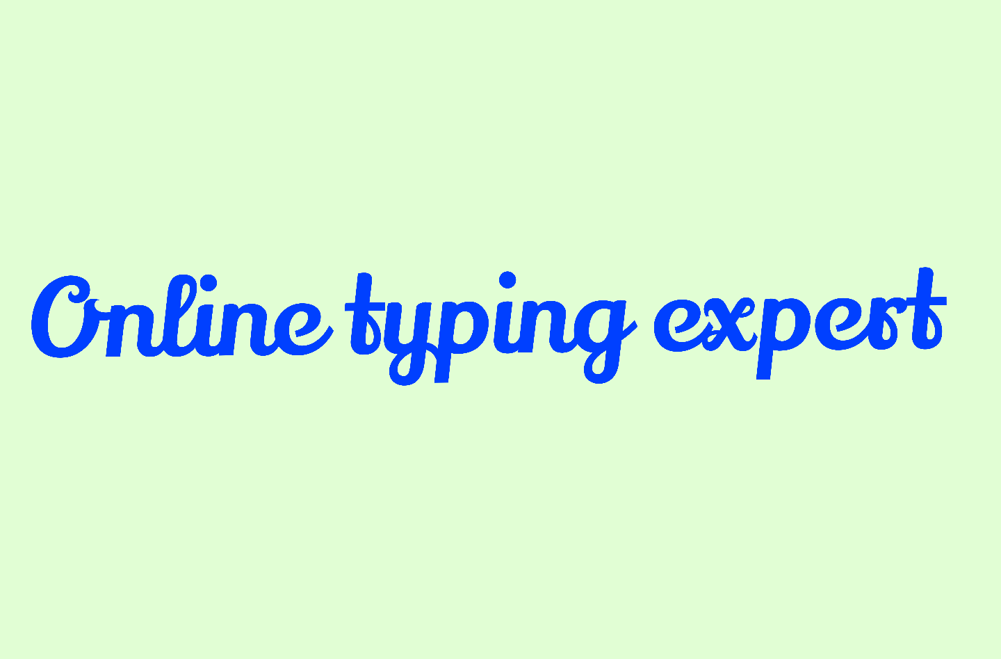 Online typing online working online typing tool