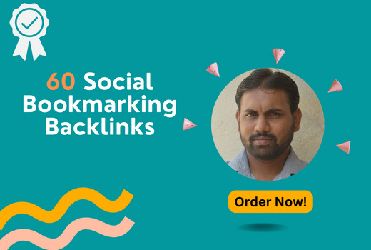 I will do 60 Social Bookmarking Backlinks