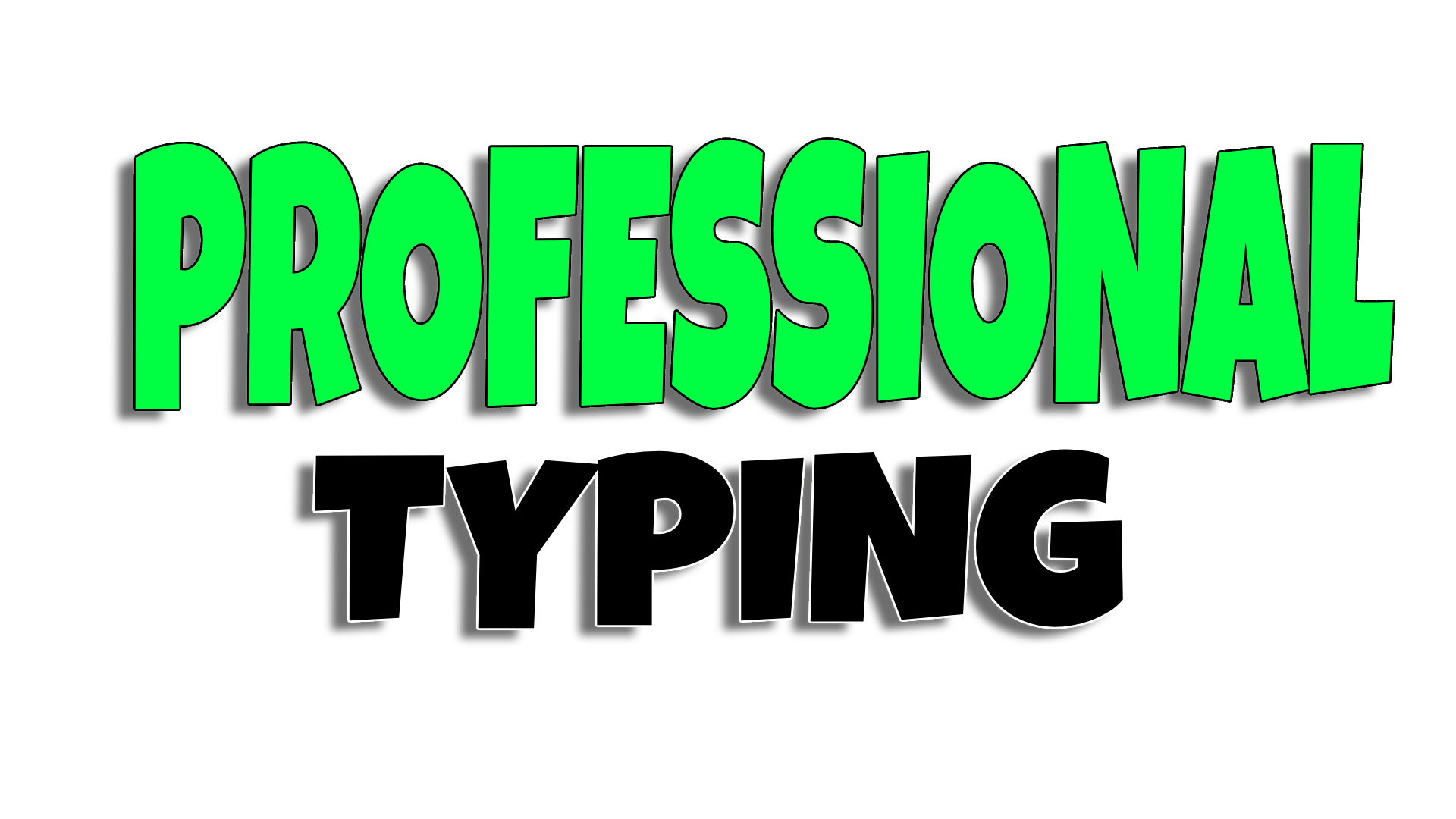 I Will Do Professional Typing for you