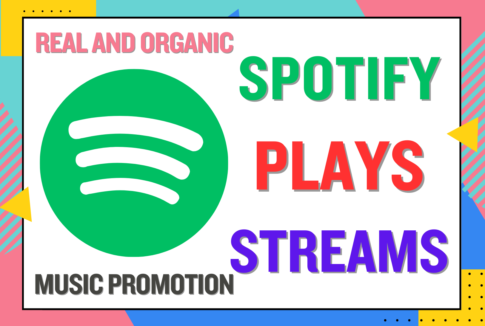 2000 Spotify plays streams | Promote your Spotify music and make it viral