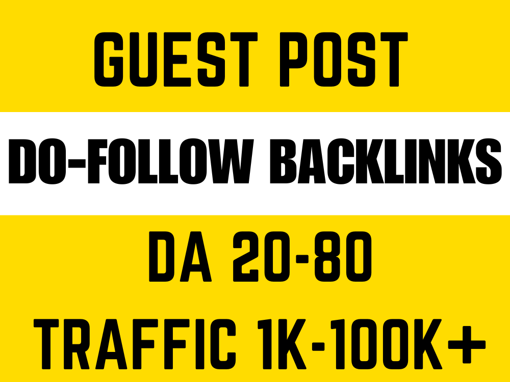 High-Quality Guest Posts for Stellar Backlinks