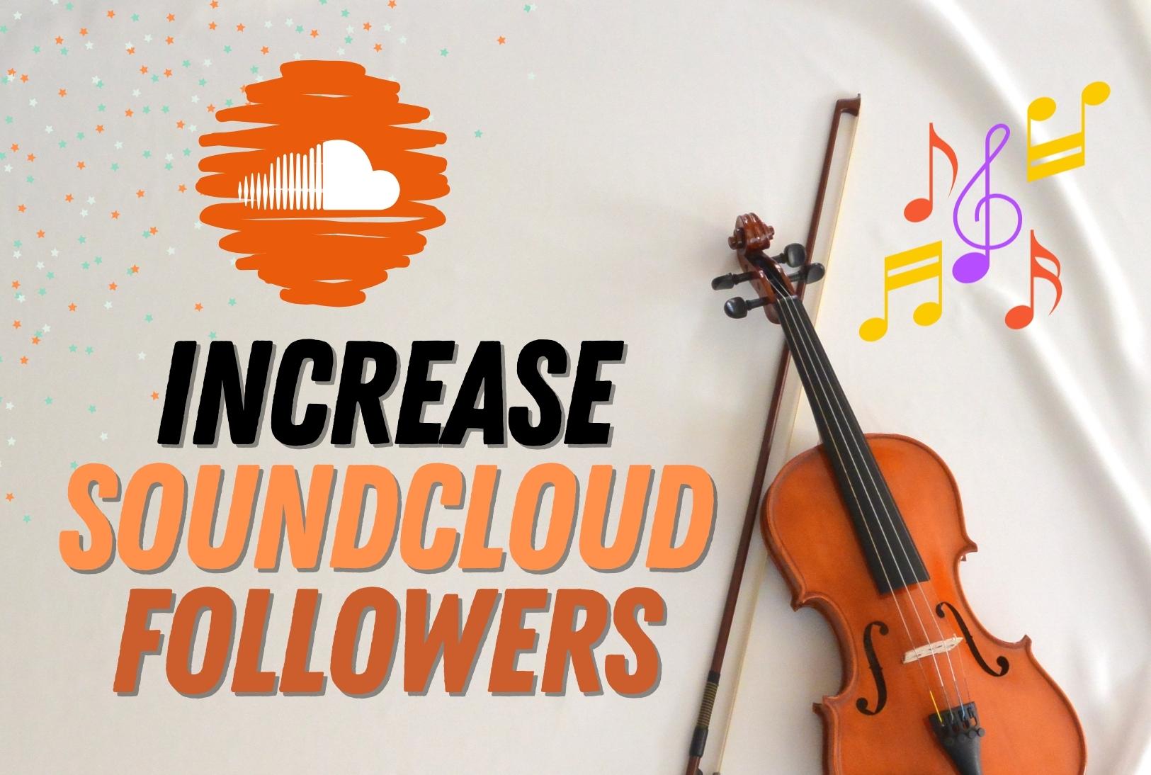 Grow 500 Soundcloud Profile Followers Permanent Guaranteed