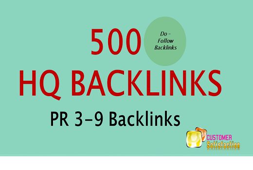 Get 500 Do-Follow PR Backlinks For Your Links