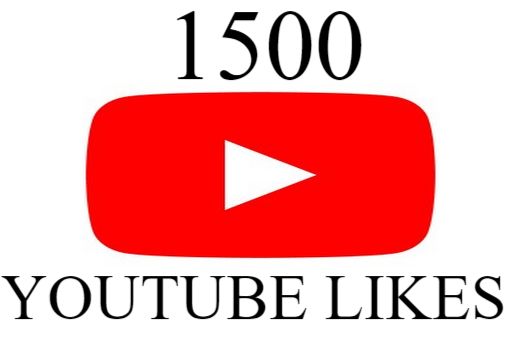 I will Add High-Quality Non-Drop 1500+YOUTUBE video likes