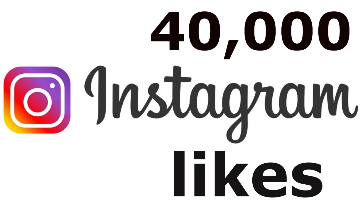 Add your INSTANT 40K+ Instagram post likes with 100 random comments