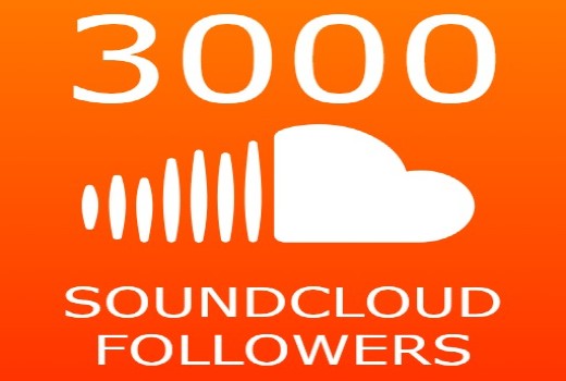 Add you 3000 Soundcloud followers instant