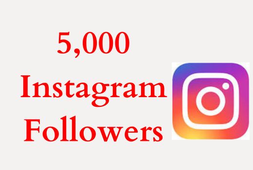 Get Instant 5000+ Instagram Followers, Non-drop, and Lifetime permanent