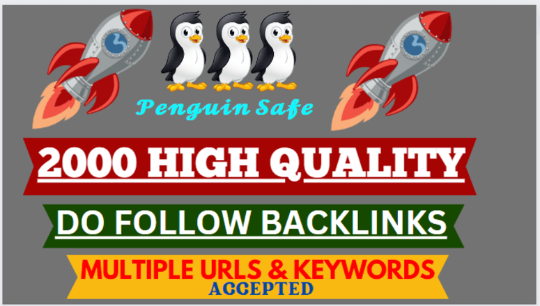 Boost your money site ranking with 2000 High Quality Web 2.0 Do follow Backlinks