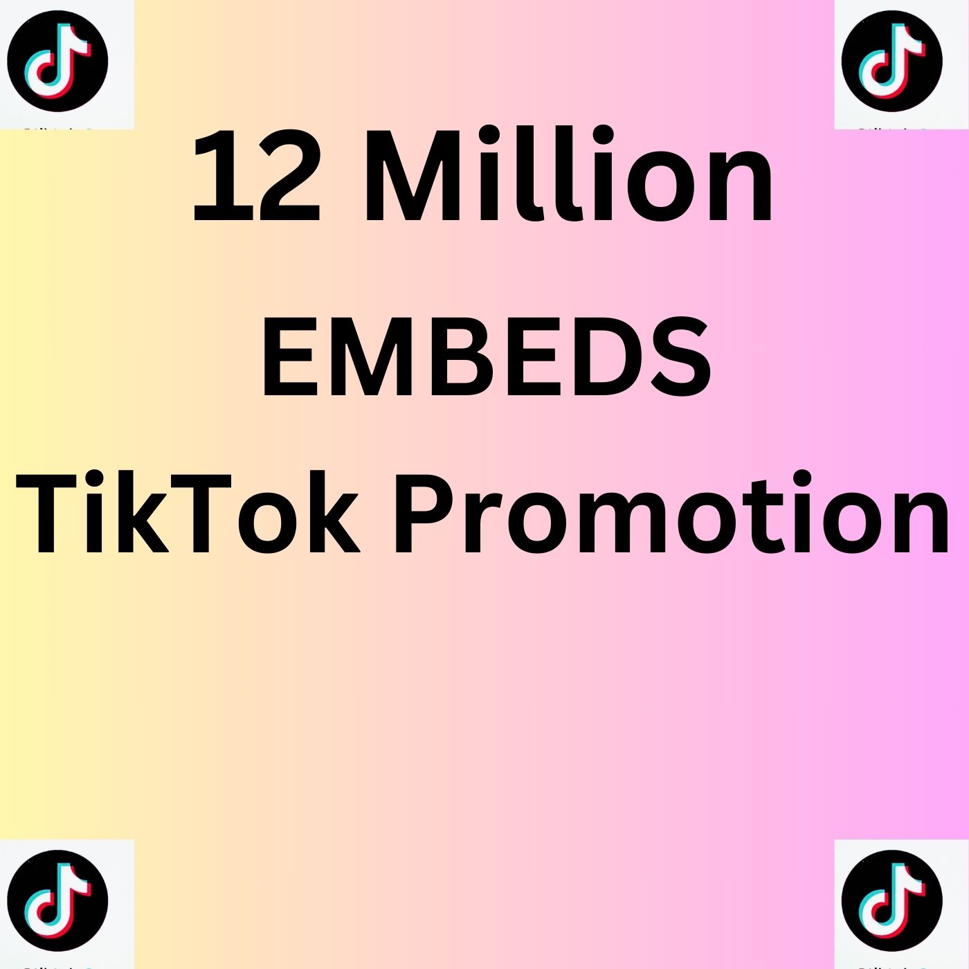 Get 12 Million TikTok Video Embeds!