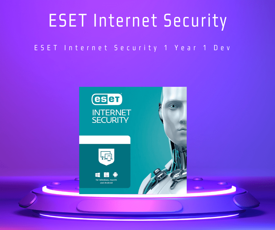 ESET Internet Security 1 Year 1 Devices Global Software License
