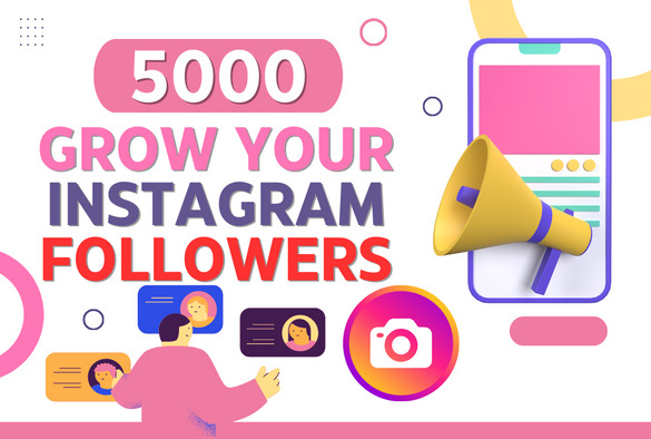 Get 5000 Instagram Followers, Engagement, Promotion, Growth, and Instagram Marketing