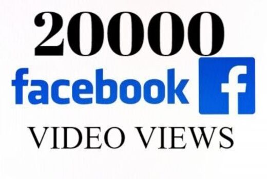 Get 20000+ Facebook Video Views, lifetime guaranteed, Instant start