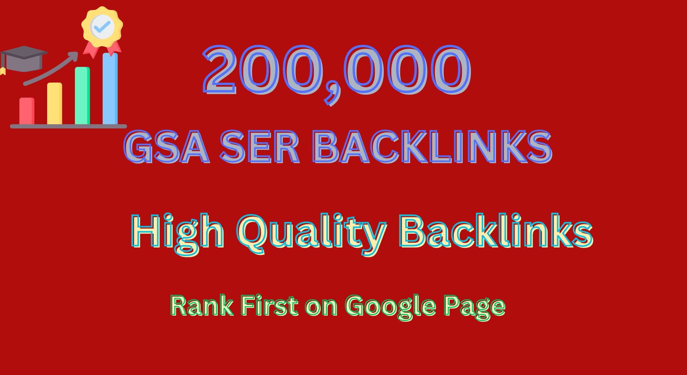 Get 200,000 GSA SER SEO Backlinks for Page 1 Google Ranking
