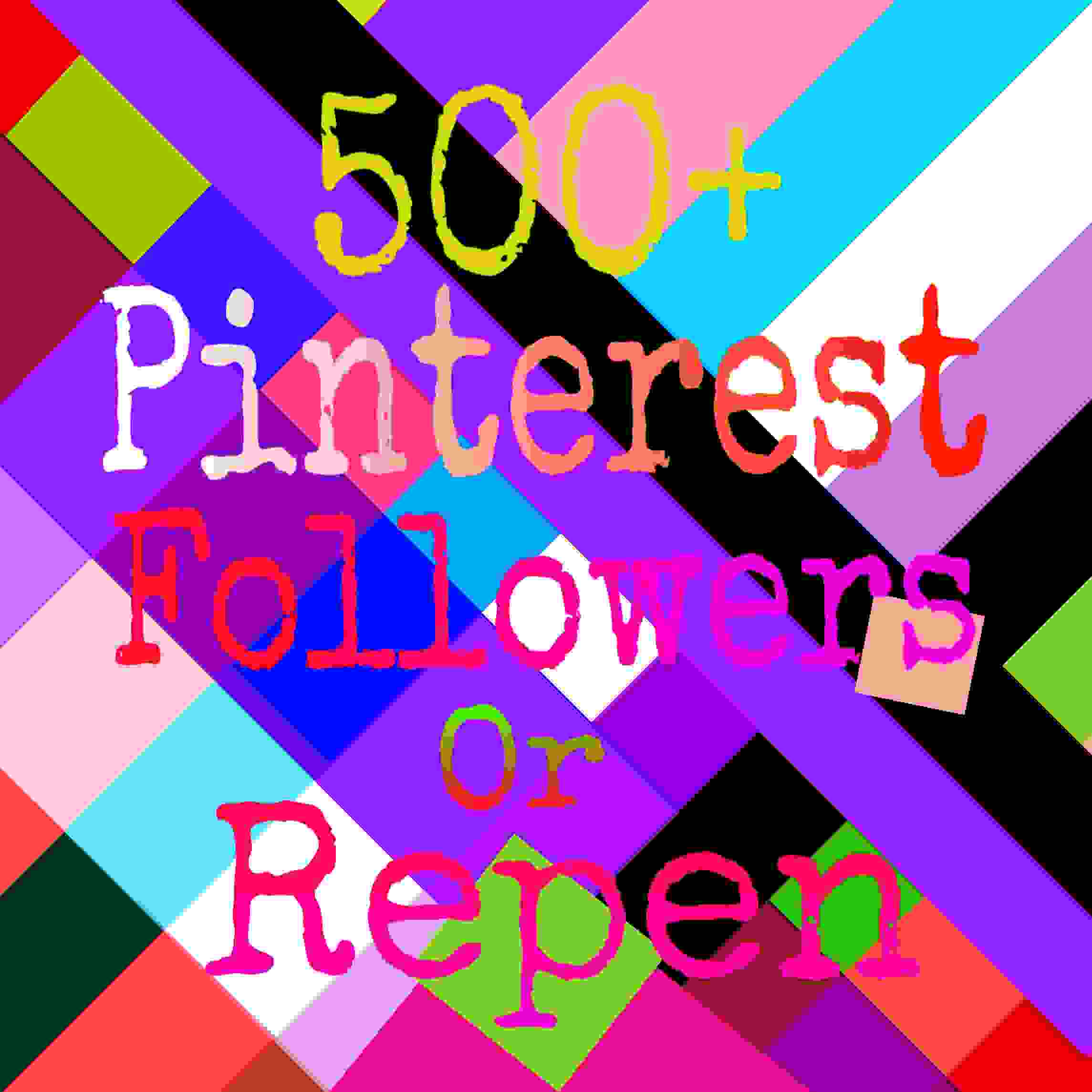 500+ naturally grow world pinterest promotion non drop with fast delivery