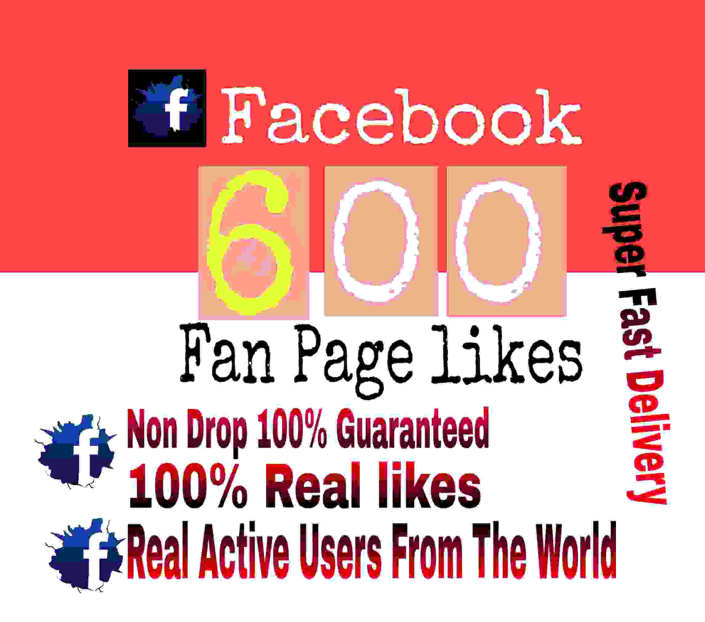 I will Promote 600+ Facebook Fan Page Likes