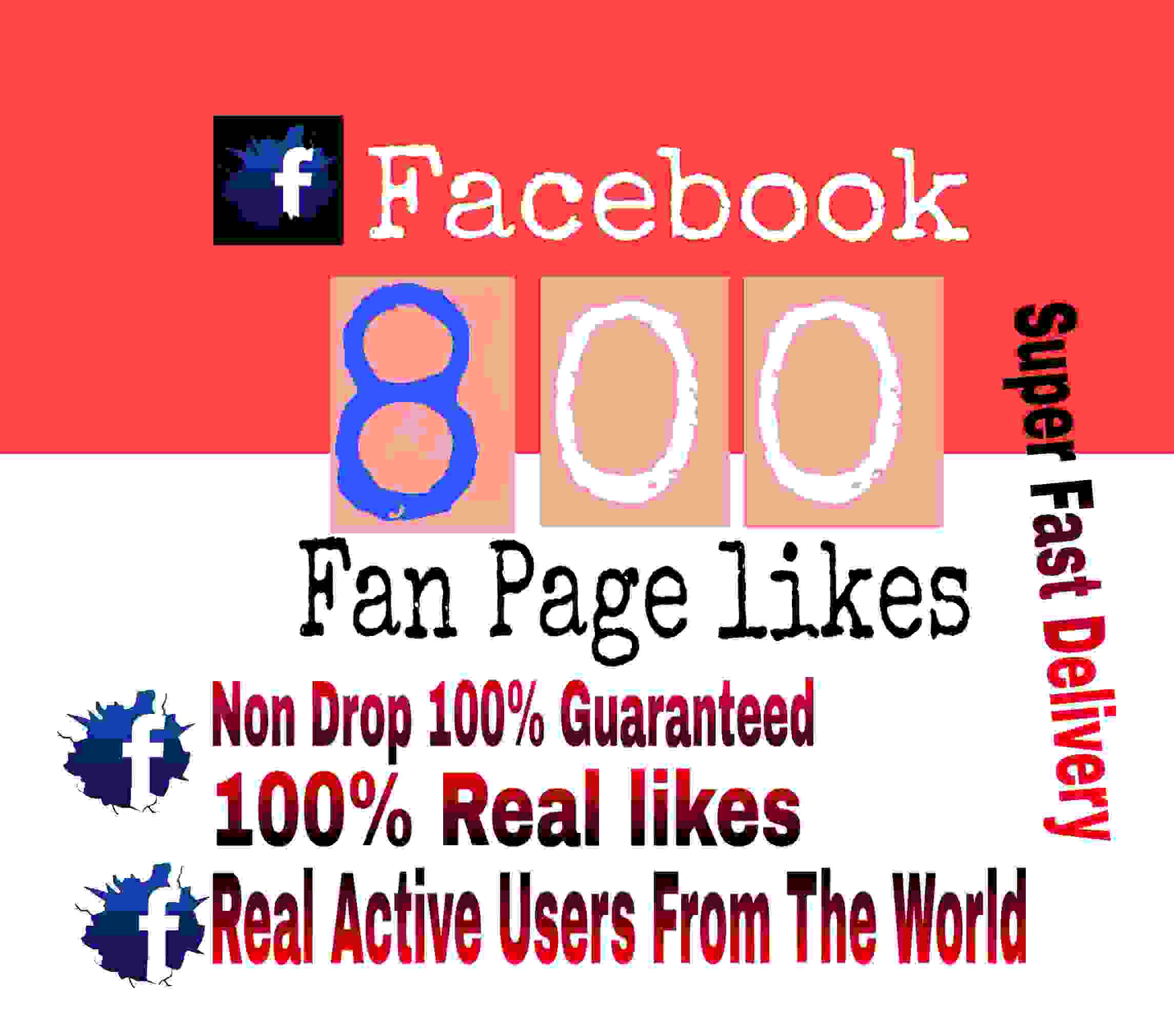 I will Promote 800+ Facebook Fan Page Likes