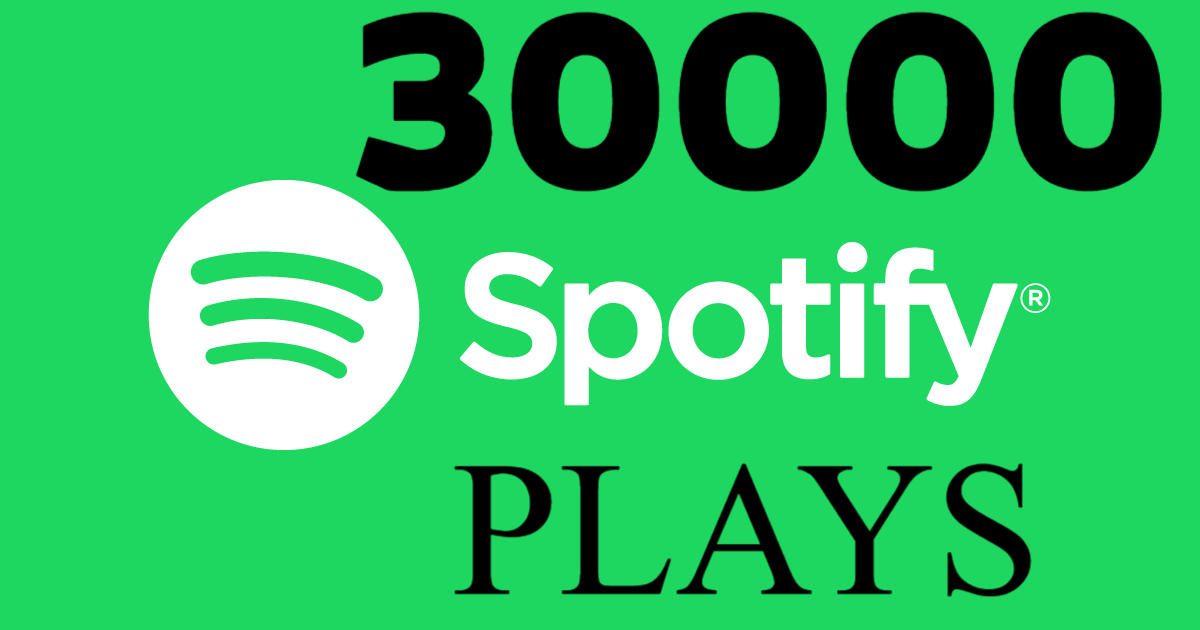 BEST Spotify 30,000+ SUPER FAST plays in 72 HOURS COMPLETED
