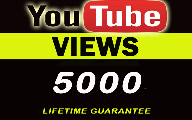 5000 Youtube Video Native Ads Views with 500 likes. Lifetime guaranteed