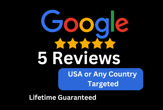 Google Review 5 Permanent Five Star on your Website Non drop and lifetime guaranteed.