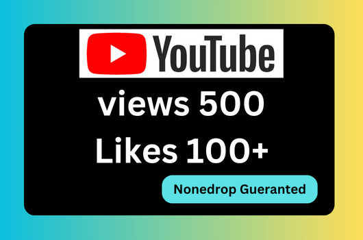 I will do Youtube video promotion and reaction 500 views 100 likes.