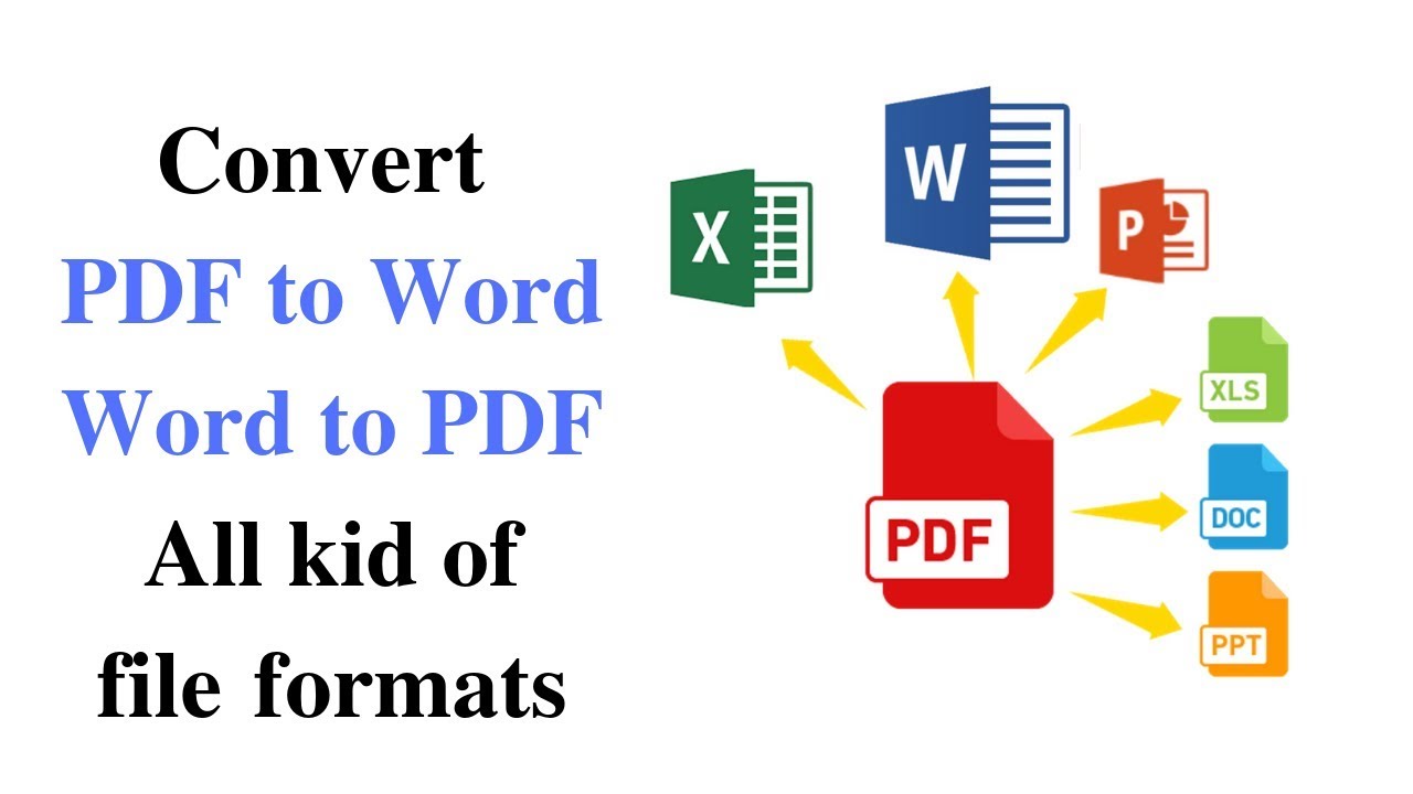 I will convert PDF to Excel, PDF to Word Document