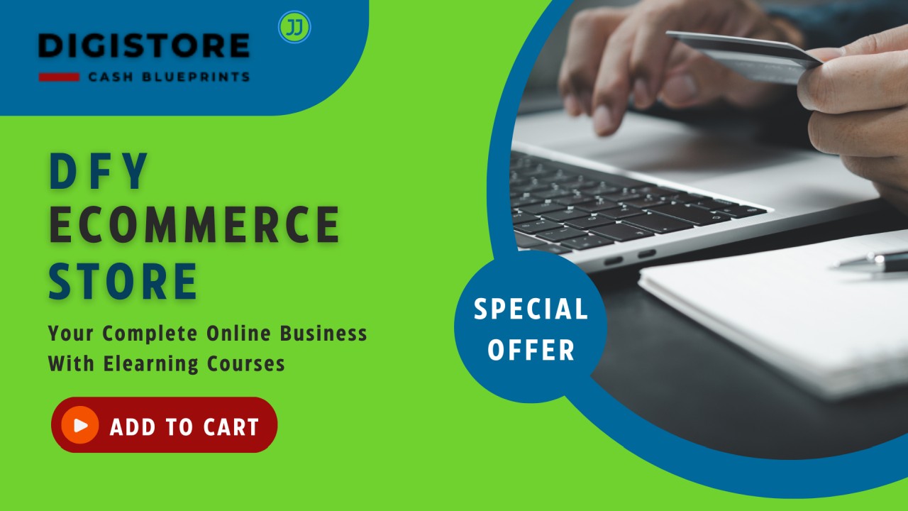 I will build you an e-commerce store fully loaded with 20+ digital video products
