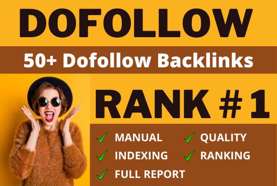 I will rank your website with 50 High Quality permanent dofollow SEO Backlinks link building