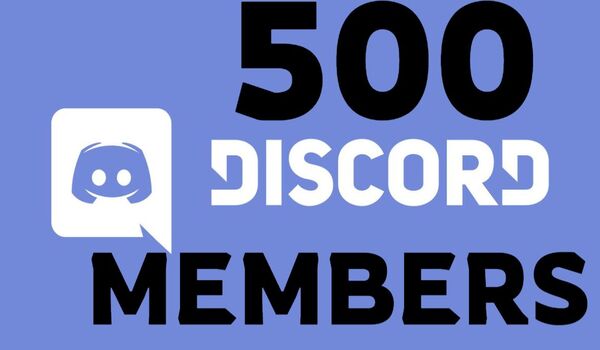 500 Discord server member ONLINE with photo HQ
