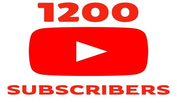 1200 YouTube Permanent Real Subscriber non drop