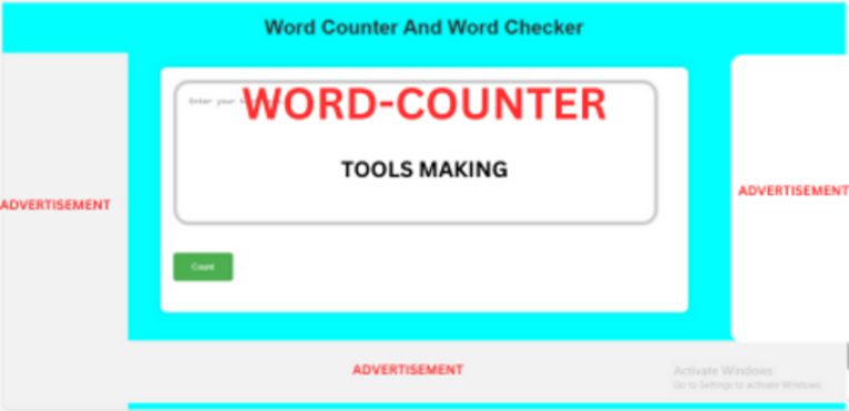 Professional Word Count Tools Website Making