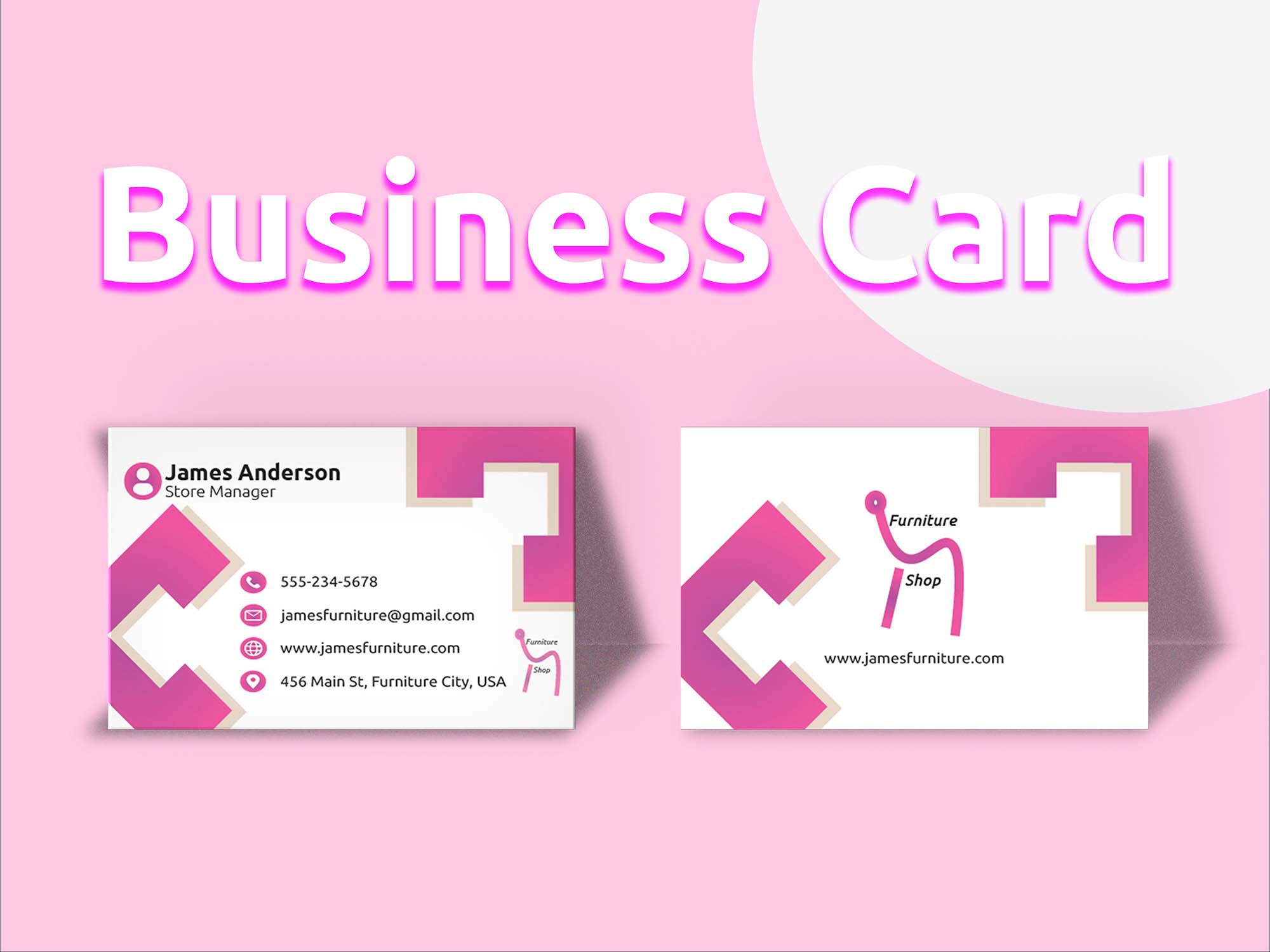 I will design a Professional Business Card