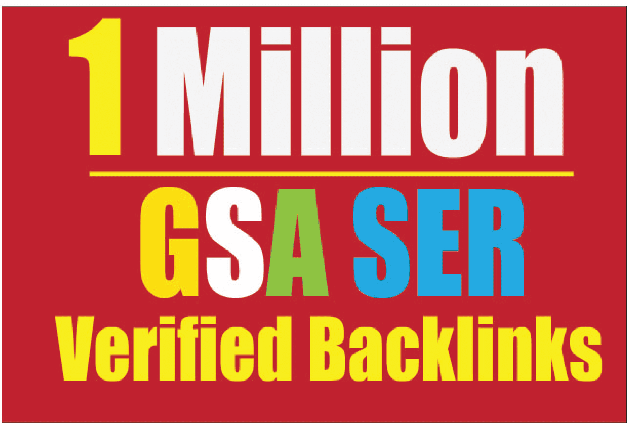 Unlimited SEO 2024 – I Will Provide 1000k GSA SER High Authority Backlinks