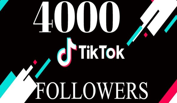Tiktok 4000+ followers NONE DROP GUARANTEED