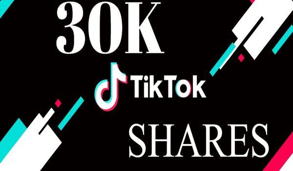 get 30K HQ tiktok shares instant start