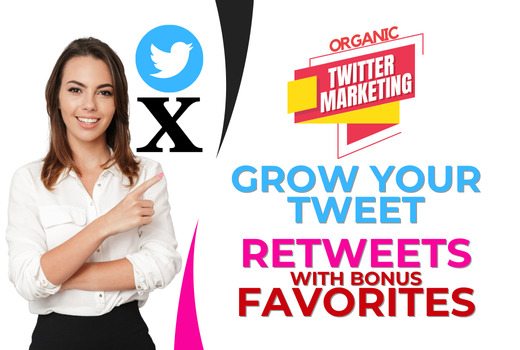 🔥 Get 100 X real retweets with bonus favorites 🚀 Twitter tweet promotion and engagement organically 📈
