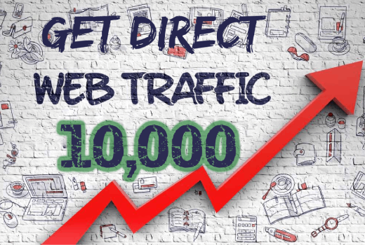 Get 10,000 website traffic (100% Real Views no Bots)