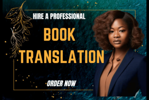 I will expertly translate your book in spanish, french, german, english, croatian, ebook translation for $40