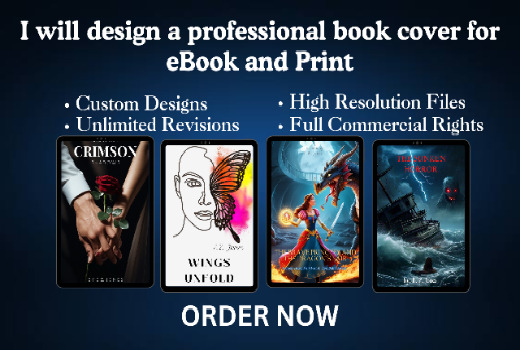 I Will design a professional book cover for eBook and Print