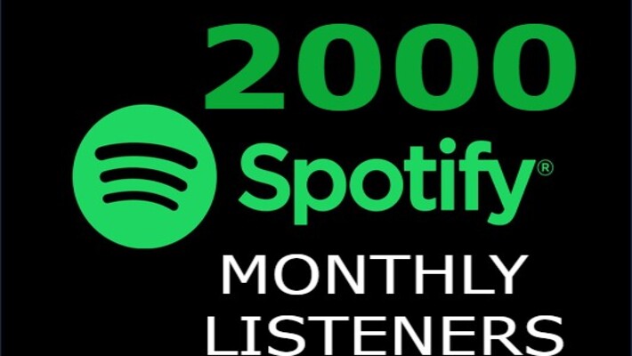 6056I will send you 2000+ spotify Artist followers