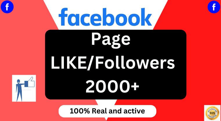 58302000+ organic Facebook page likes /followers 100% Real.